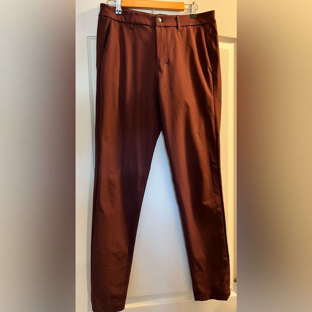 ABC Slim-Fit Commissioner Pant 33” W 34” L - Maroon